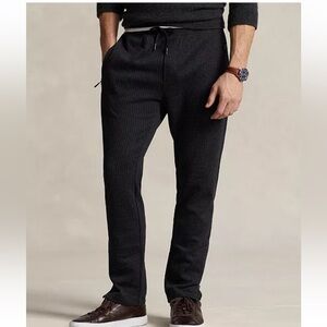 Polo Ralph Lauren Herringbone Double-Knit Jersey Jogger Pants